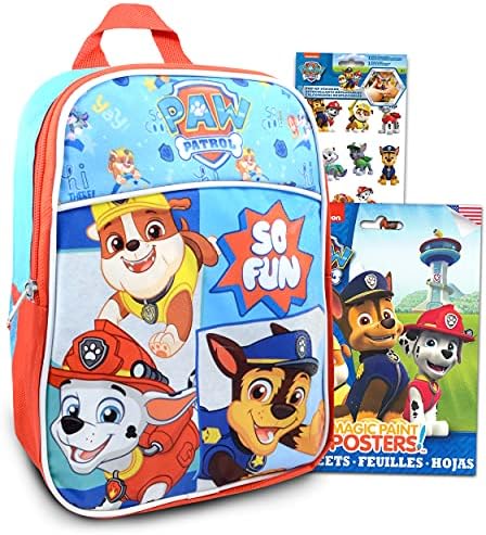 Paw Patrol Backpack With Lunch Box Paw Patrol Backpack Set For