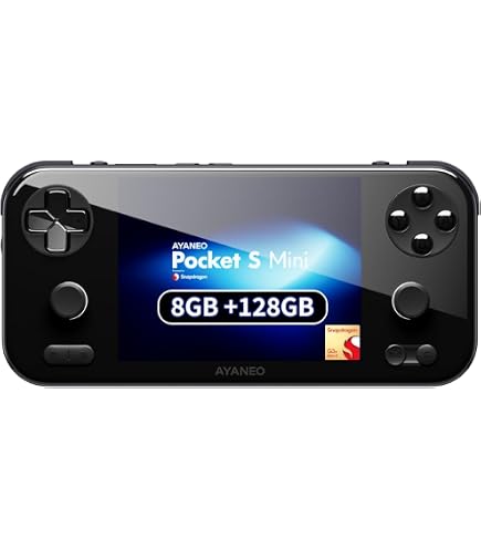 Amazon.com: AYANEO Pocket ACE (ShadowDance Black, 8GB+128GB