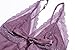 BellisMira Women’s Satin Lace Full Slip Chemise Silk Nightgown Sleepwear Violet, XL