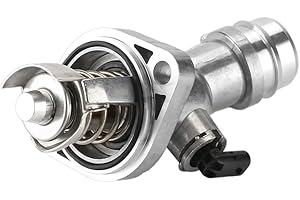 YOLLKY Engine Coolant Thermostat Housing Assembly - Compatible for Hyundai Elantra 2.0L L4 - Gas 2017-2020,for Hyundai Veloster 2.0L L4 - Gas 2017-2020 [Base, Premium] - Replace Part 255002E085