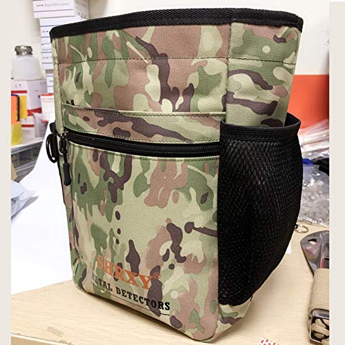 shrxy Metal Detecting Finds Bag Waist Digger Pouch Tools Bag for PinPointer Garrett Detector Xp