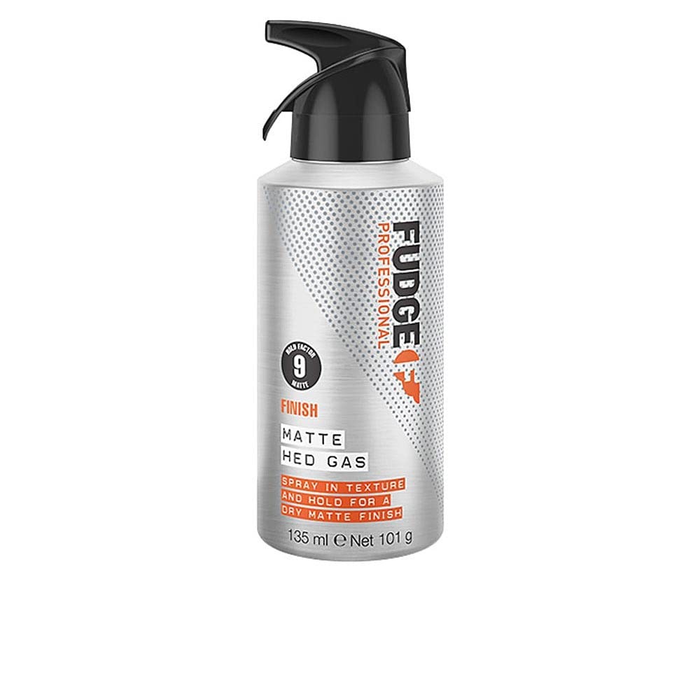 Fudge Professional Matte Hed Gas, Strong Hold Texturizing Hairspray, 135 ml