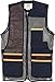 Beretta Mens US Two Tone Shooting Vest, BLUE TOTAL ECLIPSE , XXL