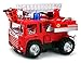 Mini Pumper Fire Truck Rescue Battery Operated Bump and Go Toy Truck w/ Flashing Lights, Sounds