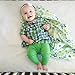 Margaux & May Organic Muslin Swaddle Blankets 2 Pack - GOTS Certified Organic, Large 47x47 Inches, Breathable Baby Blankets, Dandelion and Meadow - Newborn Essentials Must Haves