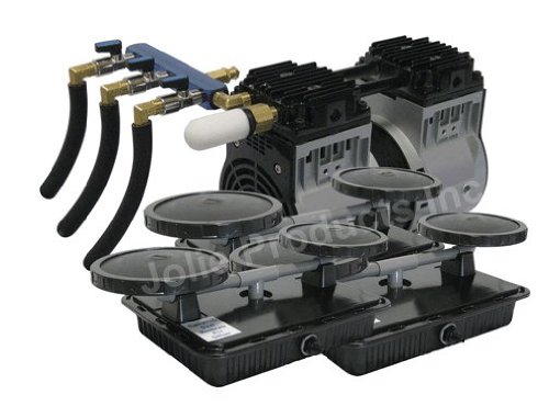 EasyPro PA66A Rocking Piston Pond Aeration System 1/2 HP Kit NO Tubing Included