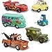 Disney Pixar Cars - Lightning McQueen Pit Crew - 6 Figure Play Set - In Display Box