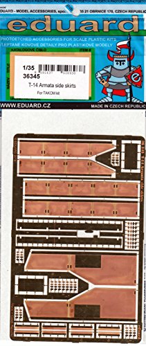 EDU36345 1:35 Eduard PE - T-14 Armata Side Skirts (for use with the Takom kit) [MODEL KIT ACCESSORY]
