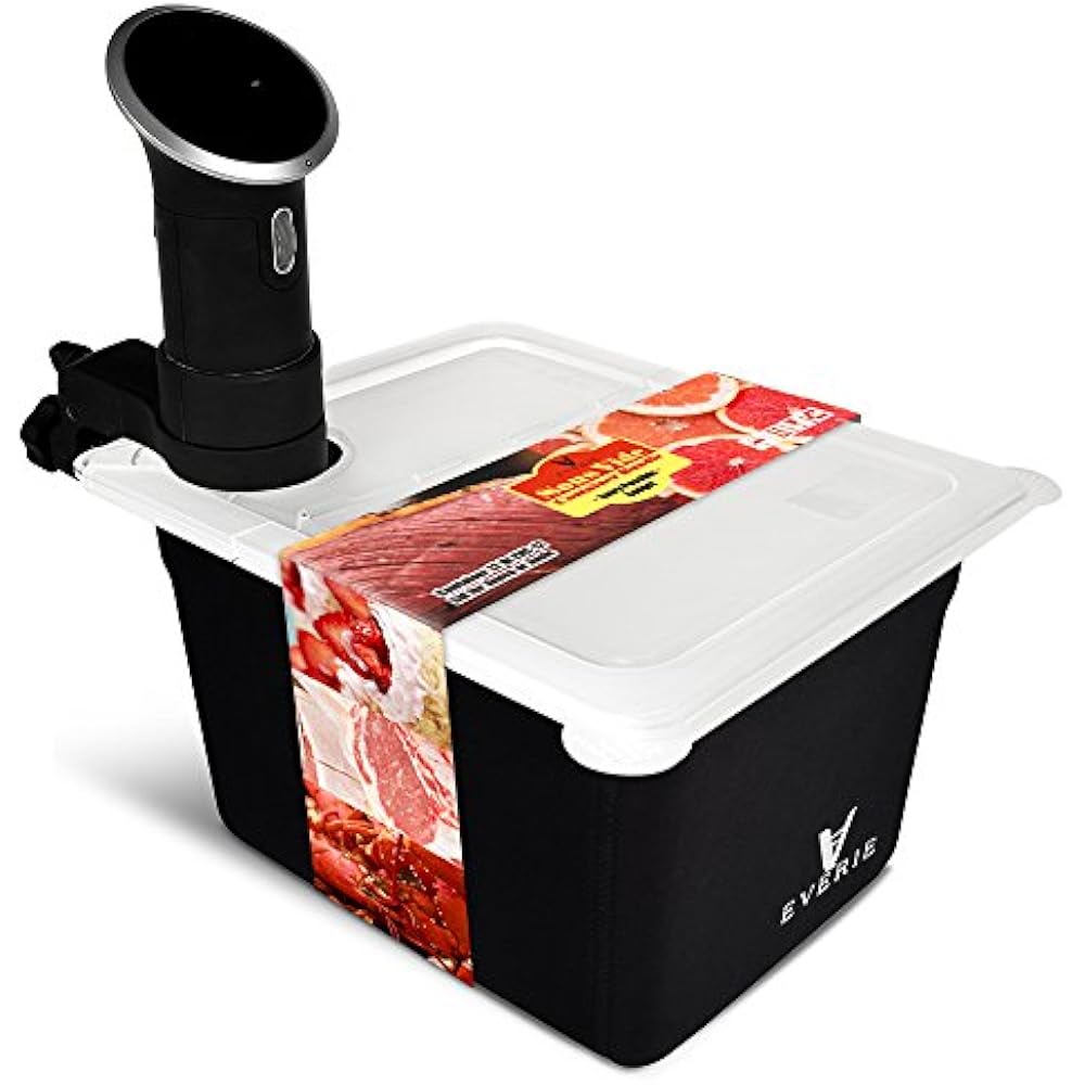 EVERIE Sous Vide Machines Bundle Kit With Container 12 Quart