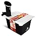 EVERIE Sous Vide Container 12 Quart with Collapsible Hinge Lid and Sleeve, Cooker Not Included, Not Compatible with Nano or AN500-US00