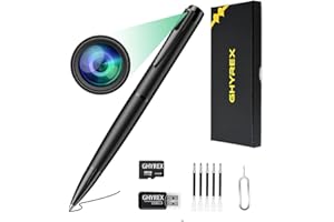 GHYREX Hidden Camera, Spy Camera with FHD 1080P, Nanny Video Surveillance Camera for Indoor Security【2024 Upgraded Version】