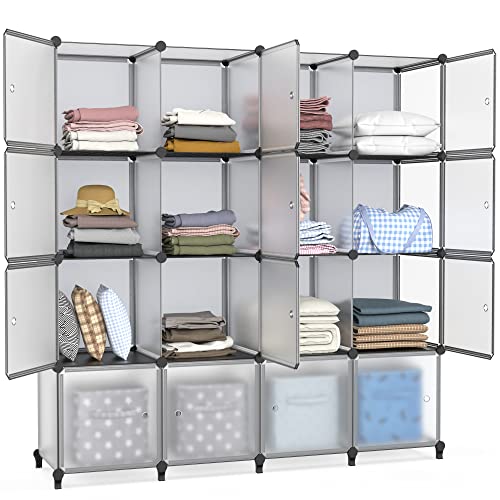 HOMIDEC Cube Storage Organizer, 30lbs Weight Bearing (add Metal Panel