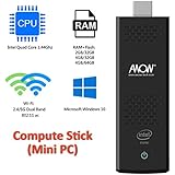 AWOW MP18 Intel Cherry Trail Fanless Mini PC Windows 10.1 (Home) [4GB/32GB/Dual-Band Wi-Fi/4K HD Display]-(MP18-SC232) (2GB) (2 GB RAM)