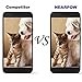 [2 Pack] Huawei Google Nexus 6P Screen Protector, Nearpow [Tempered Glass] Screen Protector with [9H Hardness] [Crystal Clear] [Easy Bubble-Free Installation] [Scratch Resist]