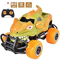 PBOX Monster Remote Control Car,4 Channel Electric Off Road Climbing Vehicle Toy Cars,1:43 Scale Car Toy for Age 4 and Above Boys Girls Best Gift