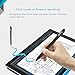 Surface Pen, Ciscle Active Stylus Pen with 1024 Levels of Pressure Sensitivity and Aluminum Body for Microsoft Surface Pro(2017), Surface Pro 4/ Pro 3/ Laptop/ Book/ Studio and Surface 3-(Black)