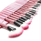 DRQ 32 Pieces Professional Makeup Brush Set Cosmetic Brush Set Kit_Pink