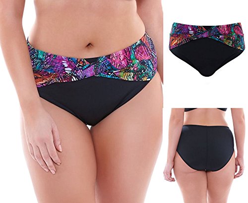 Elomi Kaleidoscope Twist-Front Swim Brief #ES7430