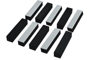 KAISH 10-Pack 70x15x13mm Guitar Bass Pickup Mounting Pad Cushions Pickup Height Foam for J Bass/Jazzmaster/Jaguar Pickups