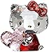 Swarovski 5135886 Hello Kitty Pink Heart Figurine