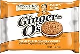 Newman's Own Ginger-O's, Crème Filled Ginger Cookies, 13-Ounce Packages (Pack of 6)