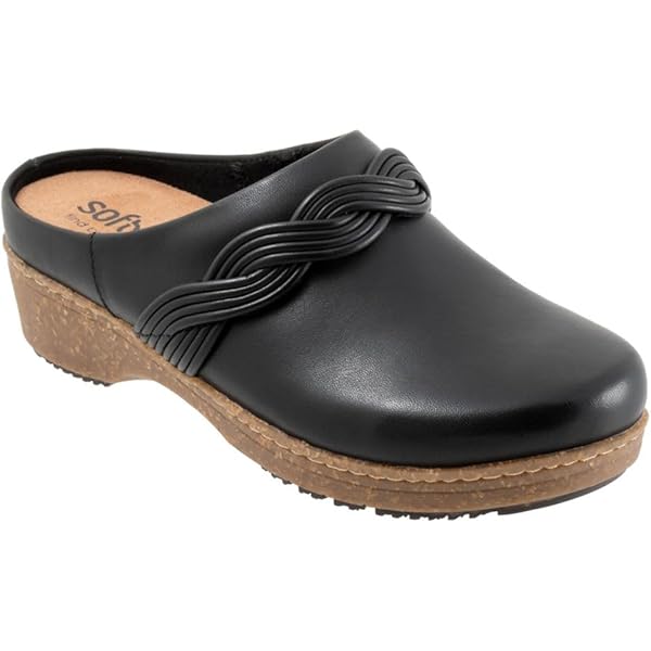 Amazon.com | SoftWalk Womens Asmara Black Embossed 7 Medium | Shoes