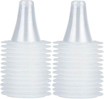 ENJSD 200Pcs Ear Thermometer Probe Covers Refill Caps Pack 200