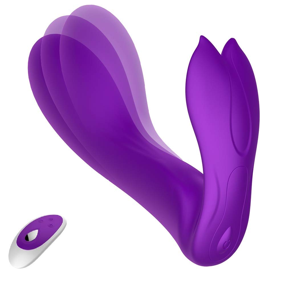 Wearable Soft Silicone Vibratorter Woman Massager Romote Control 20 Frequencies S.ex Tool Toys4_Women Toys4couples,Quiet and Waterproof, 3H Battery Life,USB Fast Charging