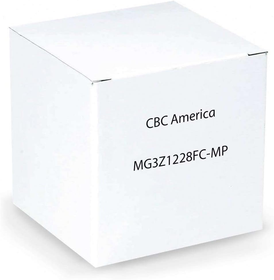 Computar MG3Z1228FC-MP 2/3" 12-36mm F2.8 DC Auto-Iris C-Mount Lens, Megapixel