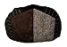 Men's Multi Pattern Patchwork Wool Blend Newsboy IVY Golf Hunting Hat (DK.Brown, SM)