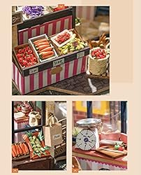 Rolife DIY Miniature Dollhouse Kit, Tiny House Kits