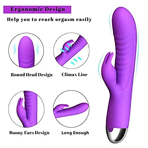 Vibratore-di-SiliconeVibratori-Sessuali-per-Donna-Coppia-con-10-Modalita-di-VibrazioneDoppio-Motore-Massaggiatore-Impermeabile-Ricaricabile-per-ClitoridePunto-gAnaleVaginale-Rosa
