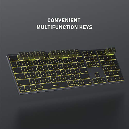 seenda Wireless Bluetooth Keyboard Compatible Mac Bluetooth Keyboard