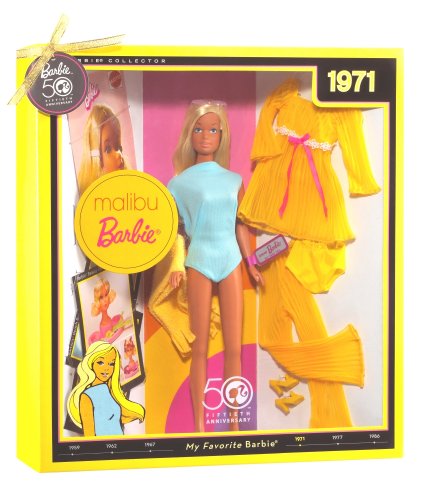 Barbie My Favorite Time Capsule 1971 Malibu Doll