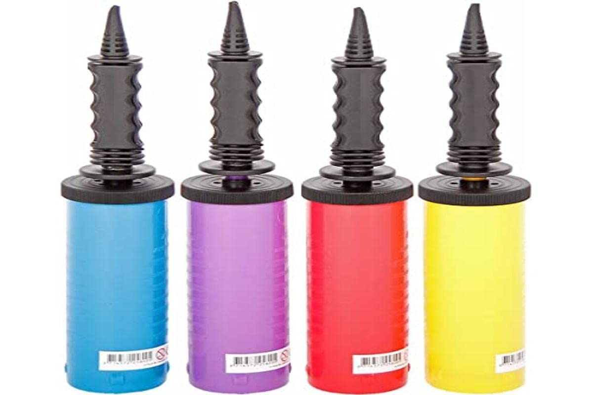 Folat 25800 Balloon Air Pump Double Action, Multi Colors
