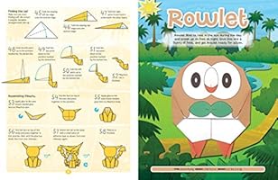 Pokémon Origami Fold Your Own Alola Region Pokémon The
