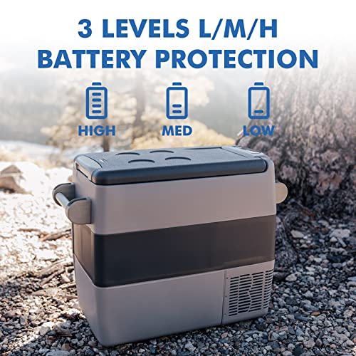 SetPower AJ50 Portable Refrigerator, Portable Freezer, Electric Cooler