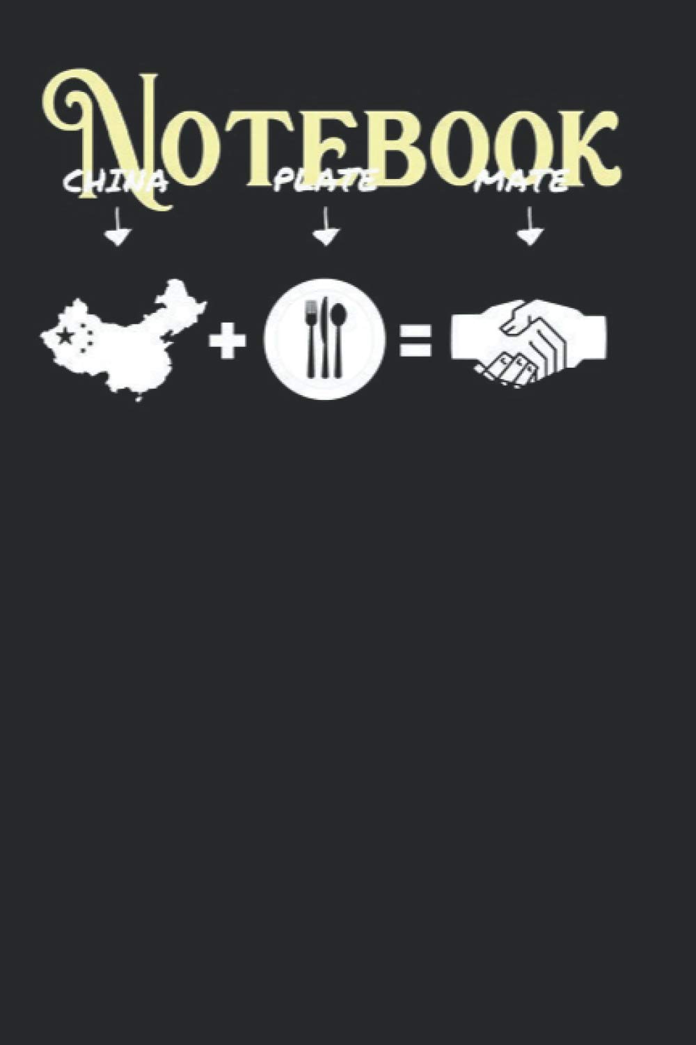 Composition Notebook, Journal Notebook: Cockney Rhyming Slang China Plate Mate Size 6'' x 9'', 100 Pages for Notes, To Do Lists, Doodles, Journal, A special gift for Kids, Him or Her