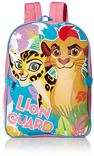 Disney Little Girls Lion Guard Backpack With Lunch, Multi, One Size