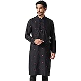 KISAH Men's Kurta - Traditional Indian Ethnic Wear for Men - Ideal for Weddings, Festivals & Celebrations