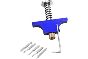 ZHUOYUEFSC Propeller Puller Aluminum Alloy Removal Tool Props Remover， with Replacement Ejector Pins for RC FPV Drone BetaFPV Air65 75 (Blue)