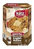 Katz Gluten Free Cinnamon Raisin English Muffins 8.5 Ounce (Pack of 6)