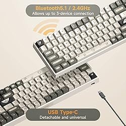 iQunix F97 Hitchhiker Gaming Keyboard, 96% Layout