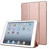 SAVFY Case for iPad 2 / 3 / 4 - Ultra Slim Lightweight Smart-shell Stand Cover for iPad 2 / The NEW iPad 3 (3rd Gen) / iPad 4, Rose GOLD (with Auto Wake / Sleep)