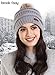 Brook + Bay - Beanie Hats for Women, Pom Pom Hat Soft Chunky Knit Beanie for Cold Weather, Stocking Cap for Women Winter Hats Light Gray