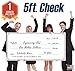 Giant Check for Presentation - 30