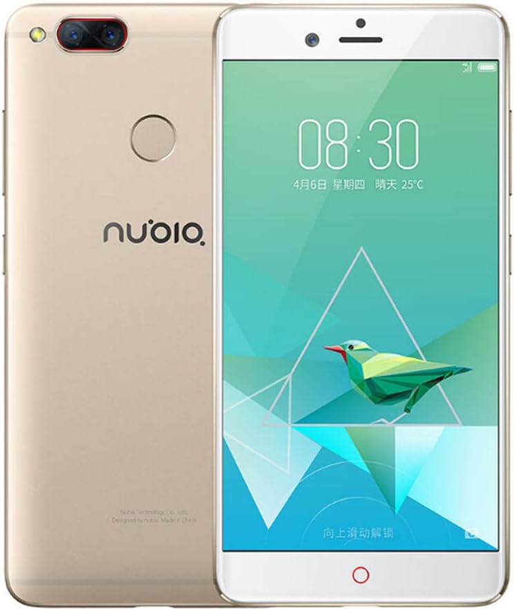 Nubia Smartphone Z17 Mini 5.2 inch 4GB+64GB Storage Gorilla Glass FHD Screen 2.5D Nubia UI 4.0 (Android 6.0) 4G LTE Smartphone (Gold)