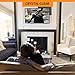 [2019 Newest]Amplified HD Digital TV Antenna up to 95 Miles Range - Indoor HDTV antenna with Powerful Signal Booster,Long Coax Cable,Support 4K 1080P UHF VHF Freeview HDTV Channels for All Indoor TVs
