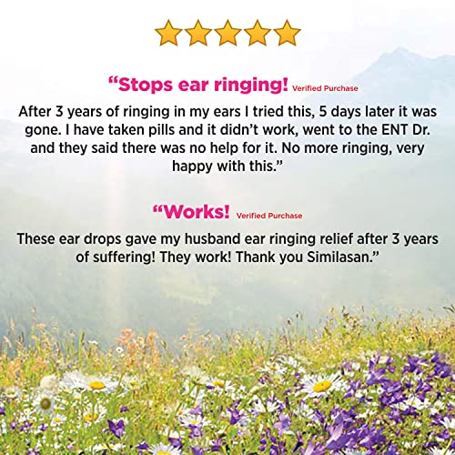 Similasan Ear Ringing Remedy Drops 0.33 Ounce, for Temporary Multi