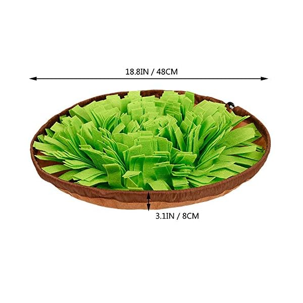 AWOOF Snuffle Mat for Dogs, Dog Enrichment Toy Dog Snuffle Mat Brain Stimulating Toys for Dogs Puppy Puzzle Toy Treat…